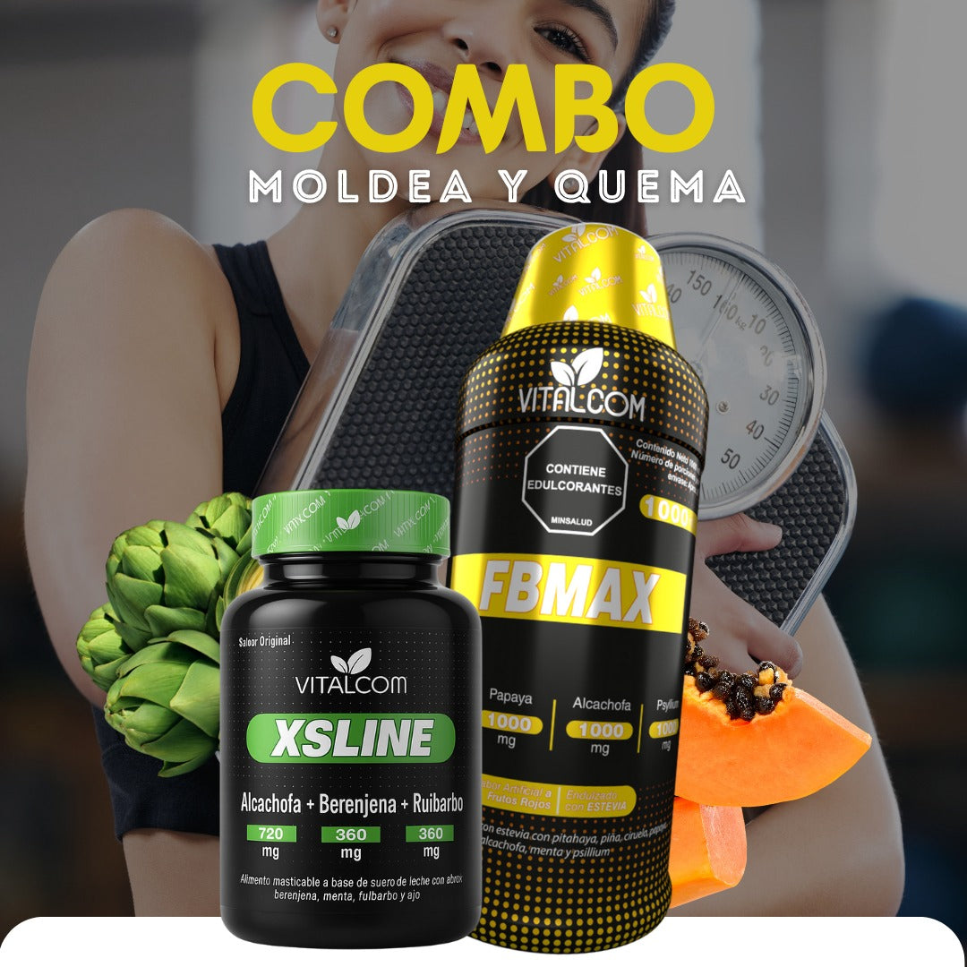 COMBO MOLDEA Y QUEMA GRASA